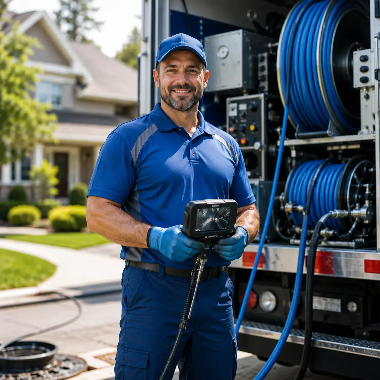 Local outdoor drain cleaning specialists in Hopedale, IL